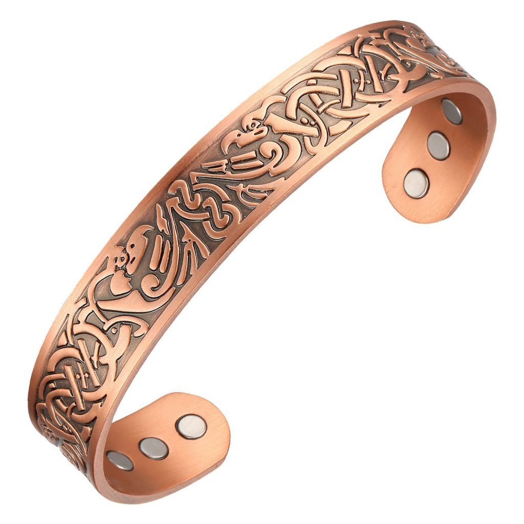CMB27 COPPER MAGNETIC BRACELET (6 MAGNETS) – The Milford Collection
