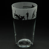 YMA O HYD WALES FOOTBALL T29 BEER GLASS