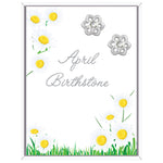 April Flower Earrings (AE104)
