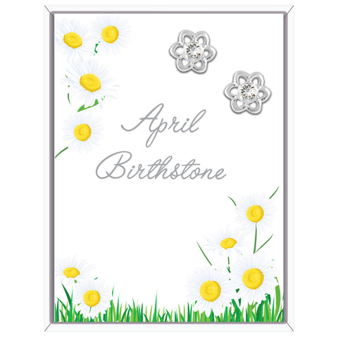 April Flower Earrings (AE104)