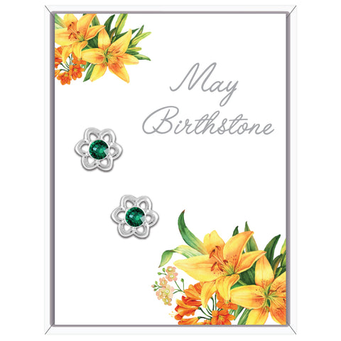 May Flower Earrings (AE105)