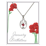 January Tree Of Life Pendant Necklace (AJ141)