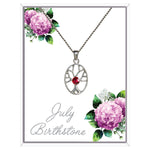 July Tree Of Life Pendant Necklace (AJ147)