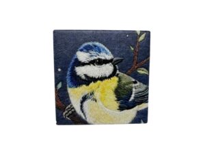 10x10 BLUE TIT COASTER