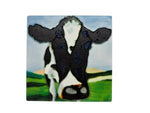20x20 TRIVET COW