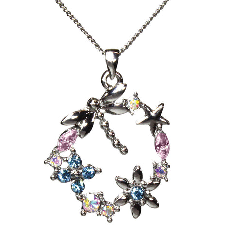 Dragonfly Pendant Necklace (H1427)
