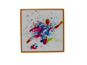 10x10 COASTER FOOTBALL