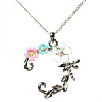 Crescent Pendant Necklace (H1424)