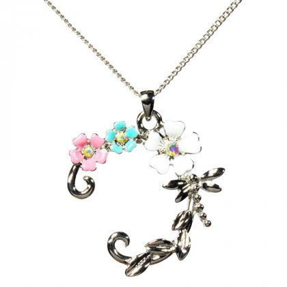 Crescent Pendant Necklace (H1424)