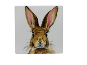 10x10 COASTER HARE