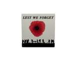 10x10 LEST WE FORGET COASTER