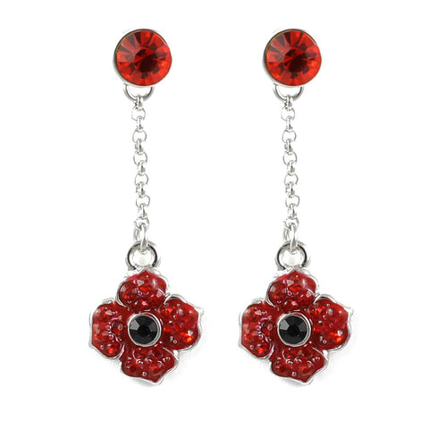 Stud Poppy Earrings (P3002)