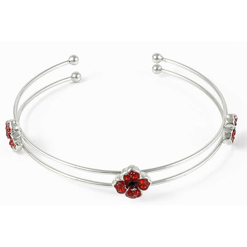 Garland Studs Poppy Earrings (P3009)