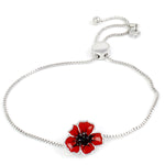 Long Drop Poppy Earrings (P3010)
