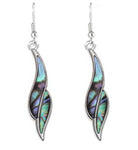 Twirl Paua Shell Earrings (S1441)