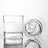 Santas Christmas Glass