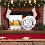 Santas Christmas Glass