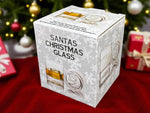 Santas Christmas Glass