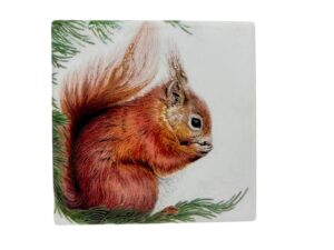 10x10 COASTER SQUIRREL