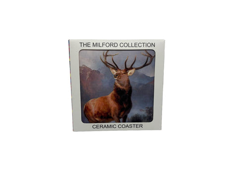 Stag Ceramic Coaster