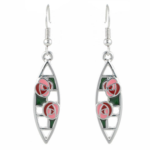 Drop Mackintosh Earrings (T5008)