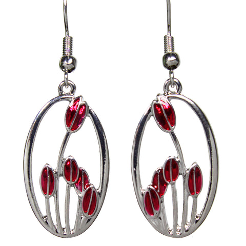 Tulip Mackintosh Earrings (T5010)