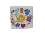 20x20 TRIVET TEA TIME
