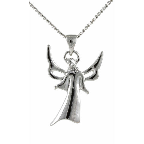 Standing Angel Pendant Necklace (AN622)