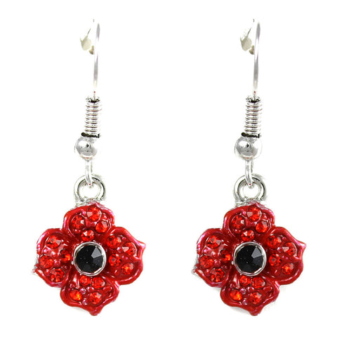 Large Poppy Pendant Necklace (P2012)