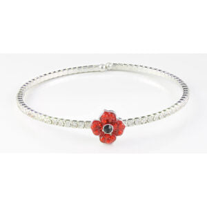 Sparkle Bangle Poppy Bracelet (P4009)
