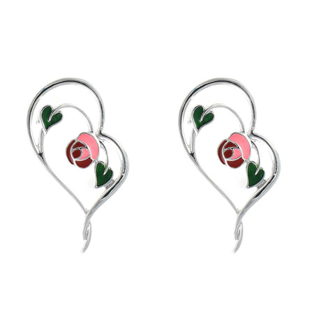 Enchanted Heart Mackintosh Earrings (T5009)