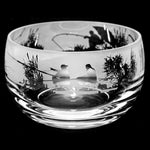 FISHING B67 SMALL CRYSTAL BOWL