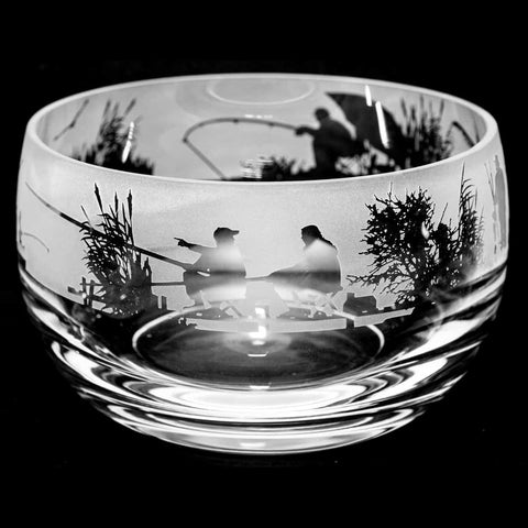 FISHING B67 SMALL CRYSTAL BOWL