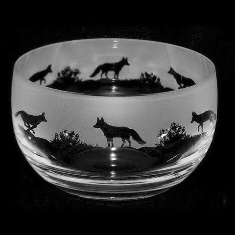 FOX B67 SMALL CRYSTAL BOWL