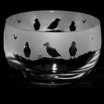 PUFFIN B67 SMALL CRYSTAL BOWL