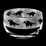 RACEHORSE B67 SMALL CRYSTAL BOWL