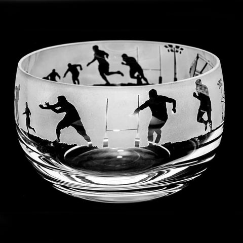 RUGBY B67 SMALL CRYSTAL BOWL