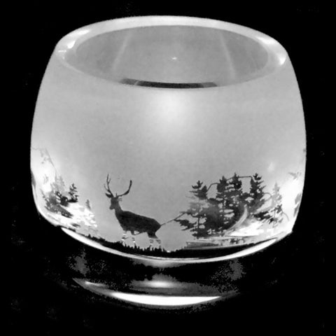 SCOTTISH SCENE M43 SMALL TEALIGHT HOLDER