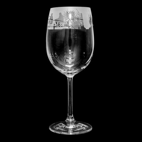 FISHING S38 WINE GLASS