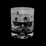 FOOTBALL SCENE T17 WHISKY TUMBLER