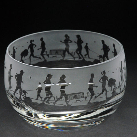 RUNNING B67 SMALL CRYSTAL BOWL