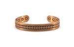 CMB03 COPPER MAGNETIC BRACELET (6 MAGNETS)