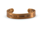 CMB05 COPPER MAGNETIC BRACELET (6 MAGNETS)