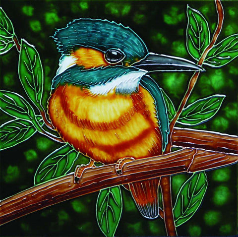 8x8" THE NOBLE KING FISHER