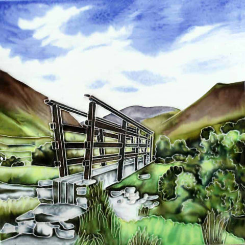 8x8" WOOD BRIDGE