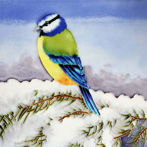 8x8" BLUE TIT