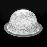 FLOWER GARDEN DOME TEALIGHT HOLDER