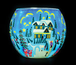 SNOWED IN LIGHT GLASS
