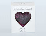 21 CELEBRATION HEART 7CM