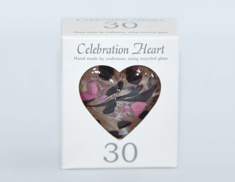 30 CELEBRATION HEART 7CM